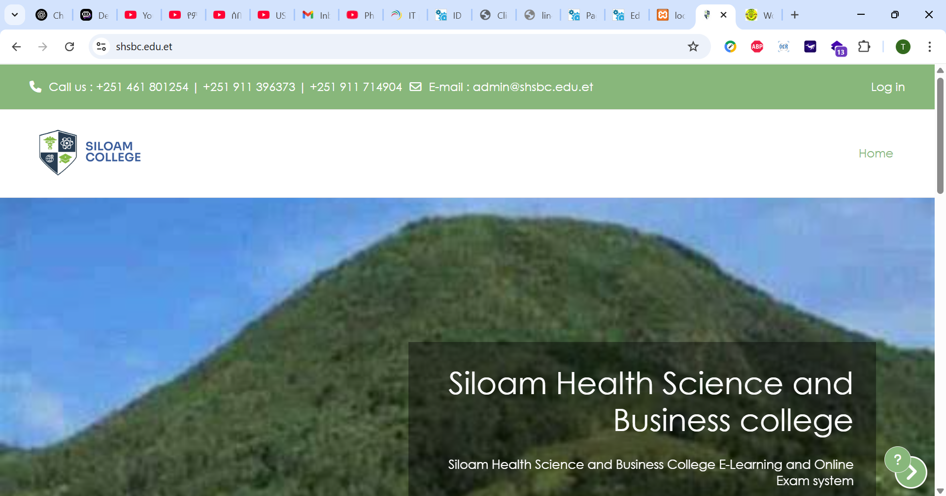 E-Learning + Exam system